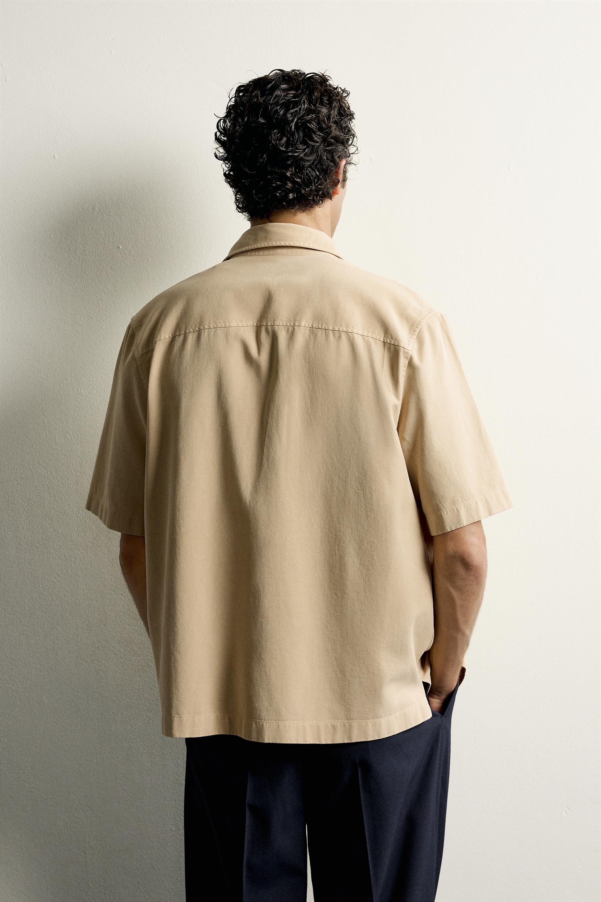 LYOCELL-COTTON REGULAR FIT SHIRT