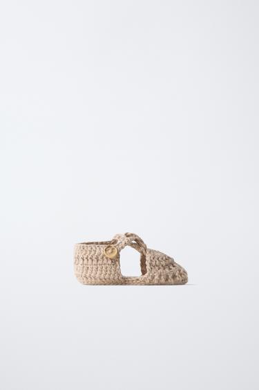 PATUCO TRICOT - Marrón Arena de Zara - Imagen 0