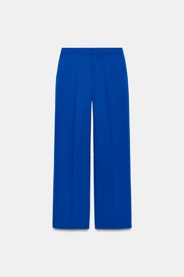 PANTALÓN RECTO TIRO ALTO - Azulina de Zara