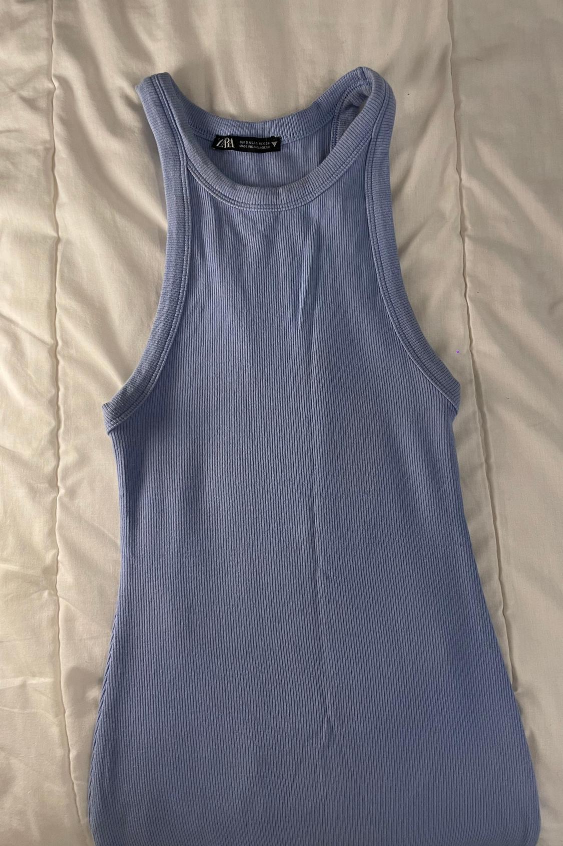 VESTIDO RIB AZUL - Image 4