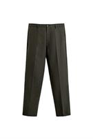 %100 KETEN KRUVAZE TAKIM BLAZER'I - Görsel 3