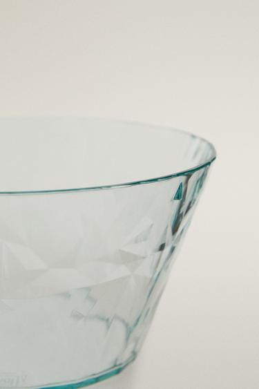 DIAMOND-EFFECT ACRYLIC BOWL - Light blue by Zara - Image 2