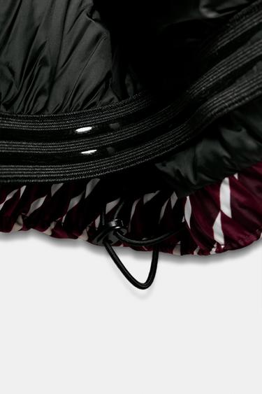 ANORAK MATELASSÉ 80% DUVET 20% PLUMES WATER RESISTANT WINDPROOF TECHNOLOGIE RECCO® COLLECTION SKI - Bordeaux de Zara - Image 12