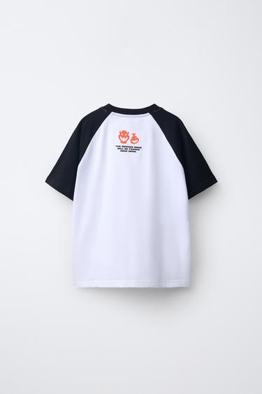 MARIO BROS ™ © NINTENDO PRINT T-SHIRT — Black / White 2
