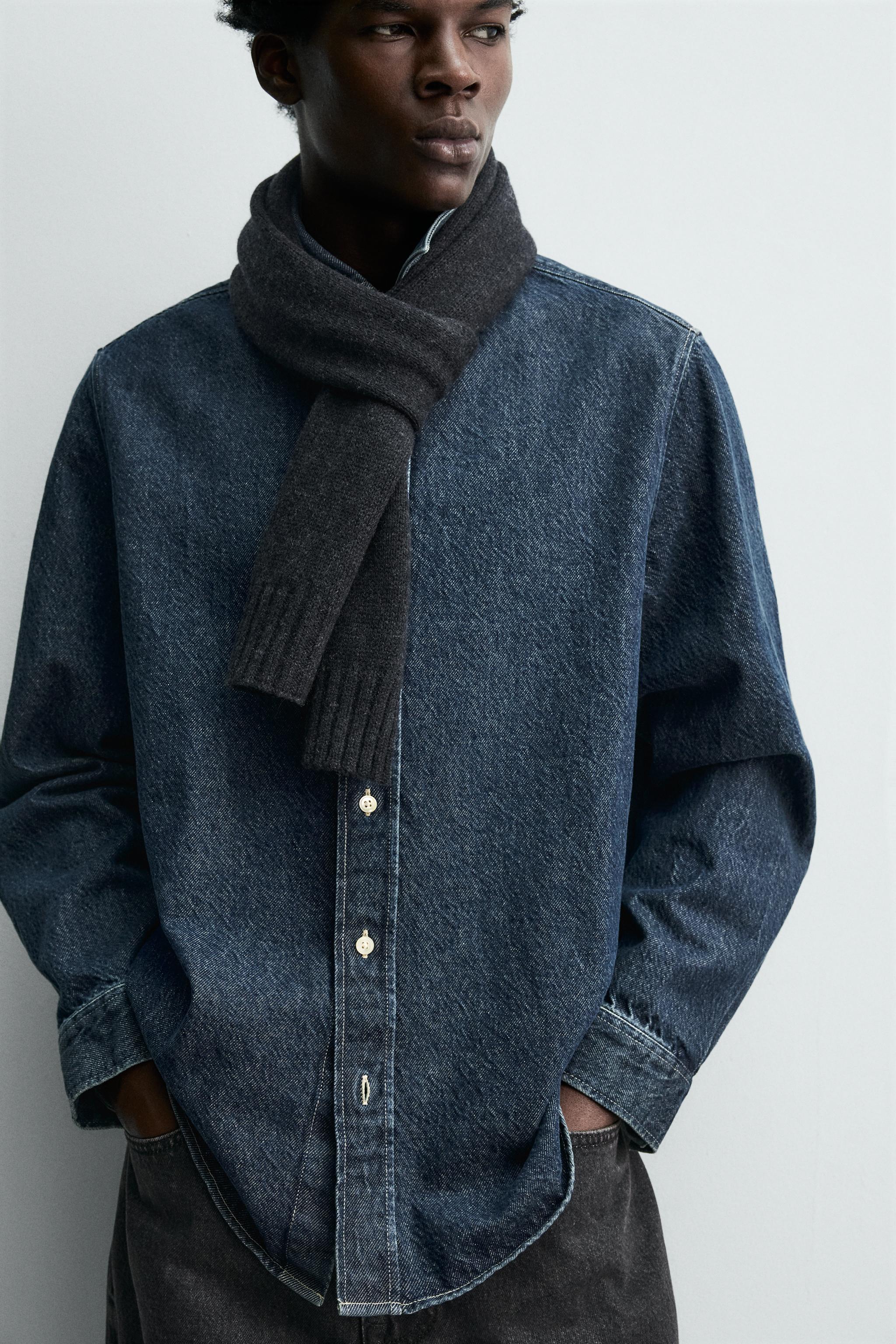 RELAXED FIT DENIM SHIRT