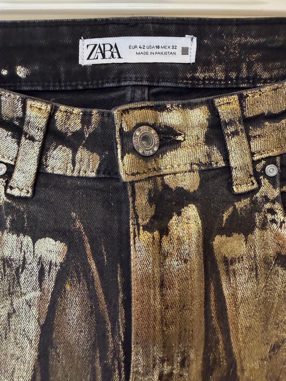 Z1975 SKINNY MID-RISE FOIL JEANS - Image 3