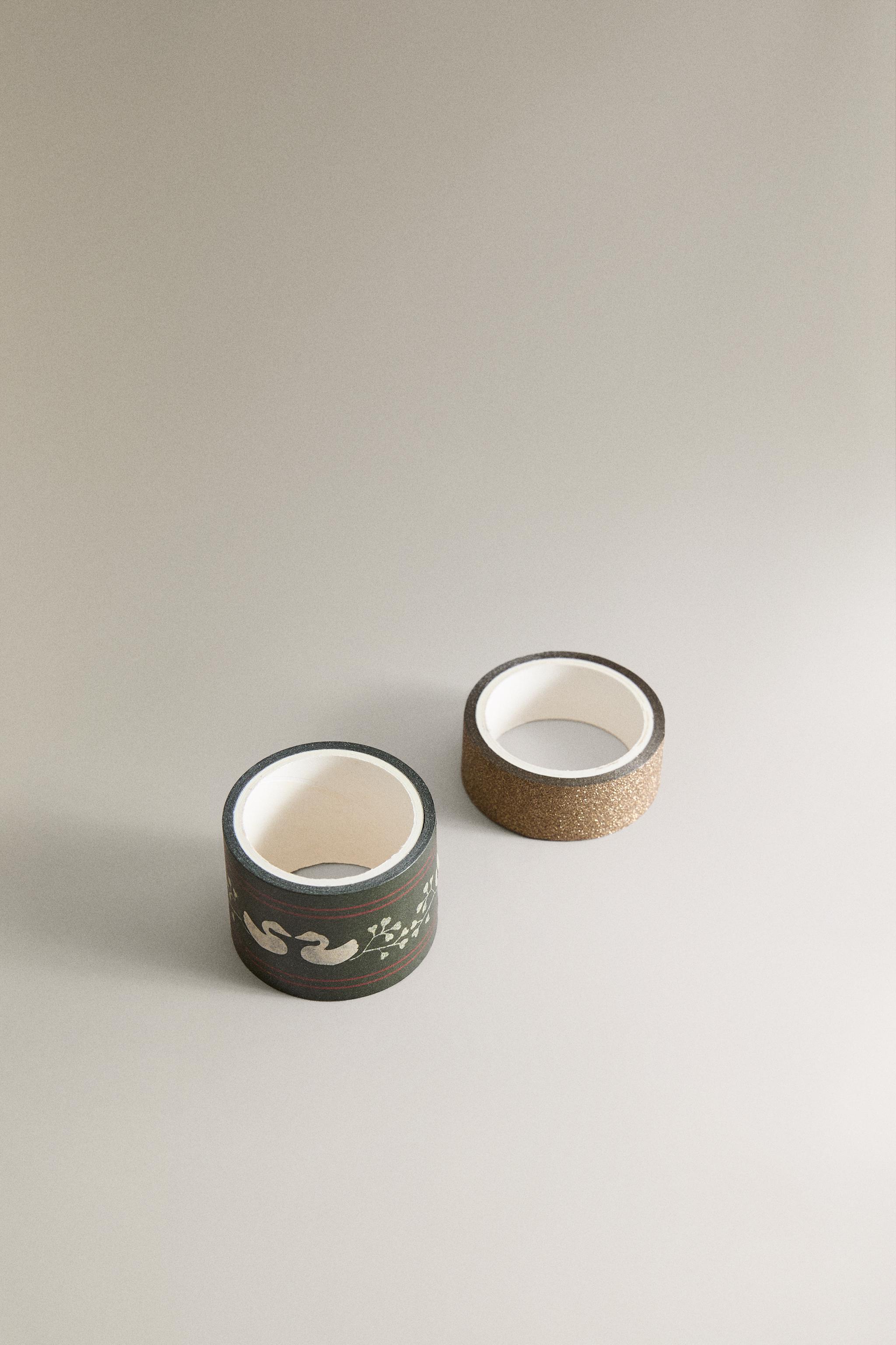 LOT DE RUBANS ADHÉSIFS DE NOËL (LOT DE 2)