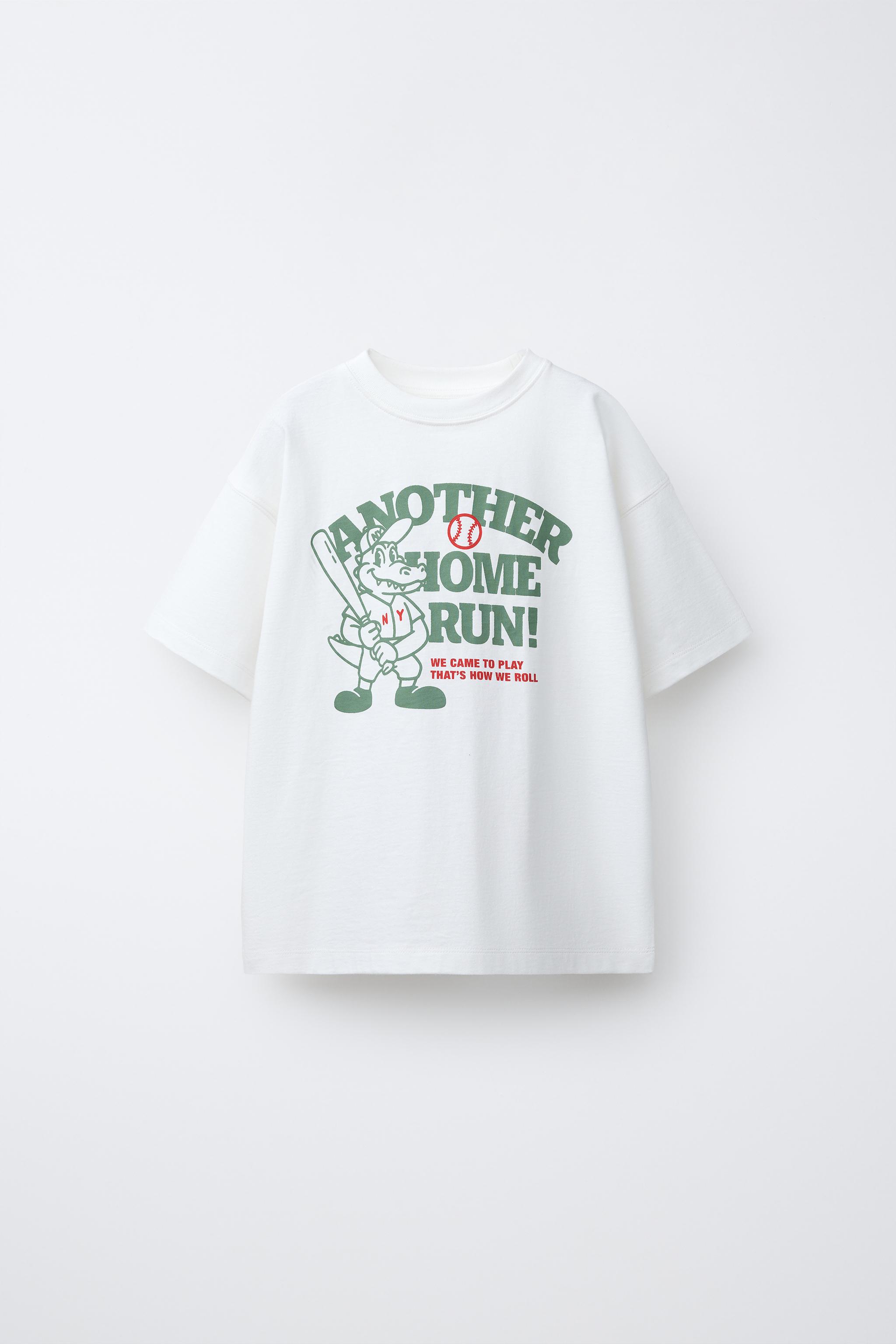 T-SHIRT IMPRIMÉ VARSITY