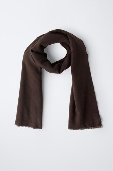 SOFT-TOUCH SCARF - Brown by Zara - Image 3