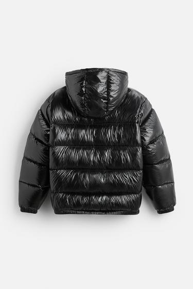 BLOUSON EN DUVET 100 % PLUMES - Noir de Zara - Image 7