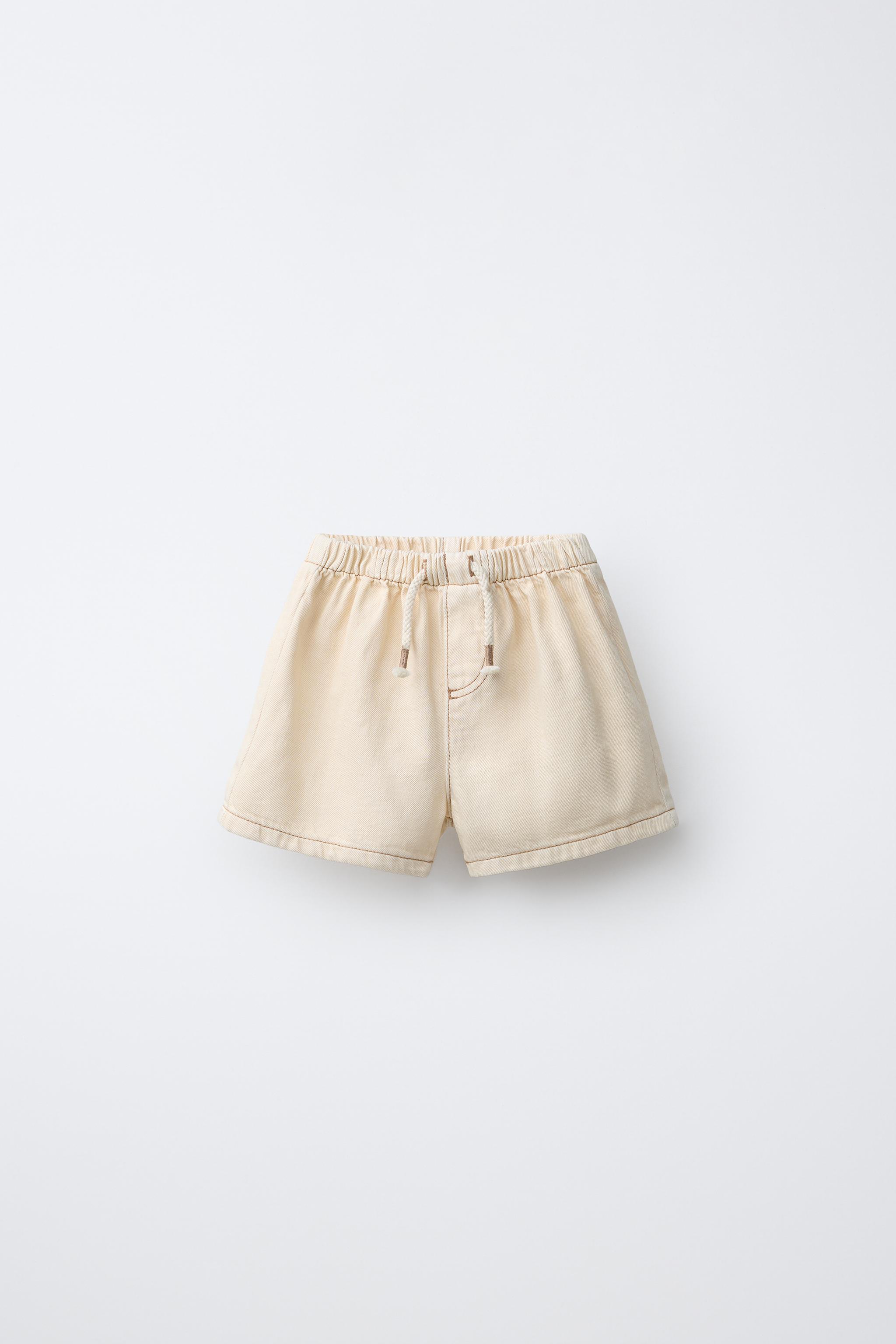 TWILL SHORTS - Mid-ecru | ZARA United States