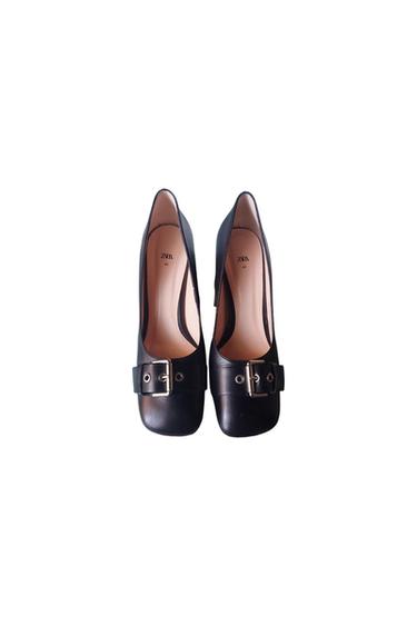 SCARPE CON TACCO IN PELLE