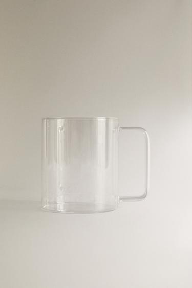 BOROSILICATE GLASS MUG — Transparent 1