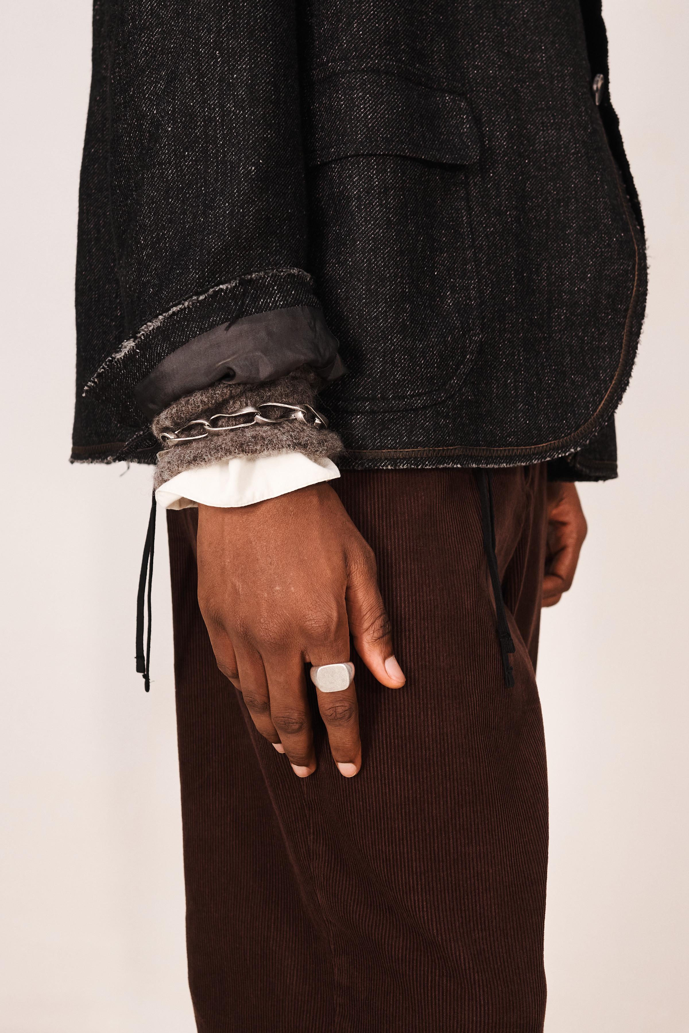 VESTE RELAXED FIT SANS COL