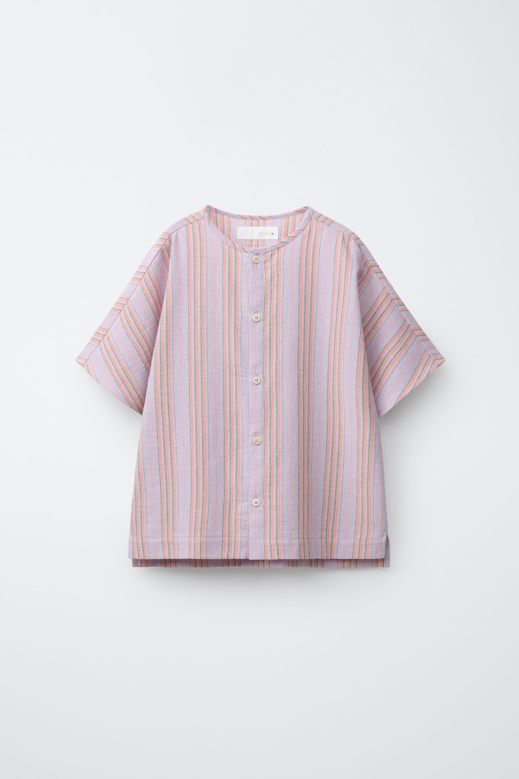 CHEMISE À RAYURES