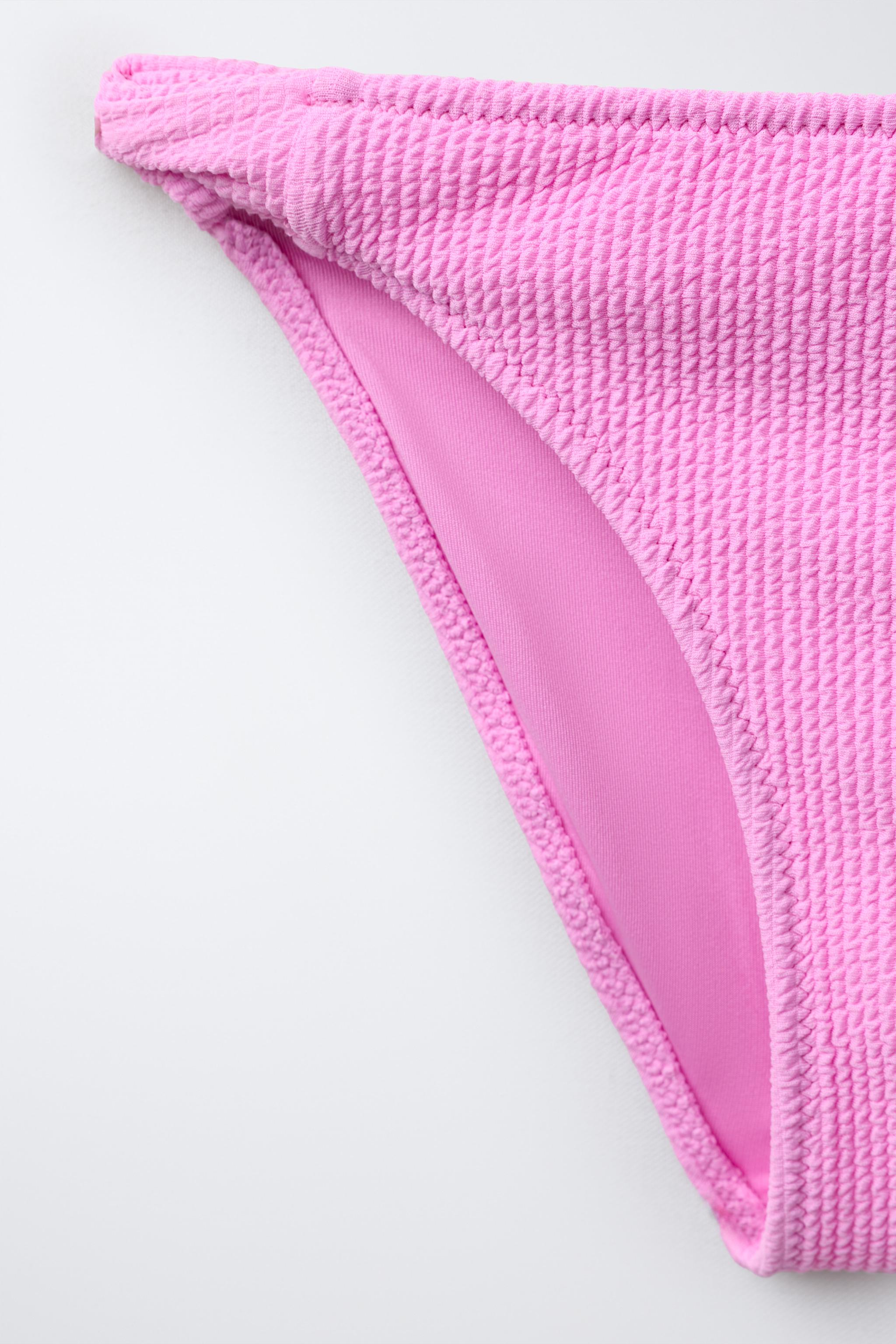 6-14 YEARS/KNOT-TEXTURE BIKINI