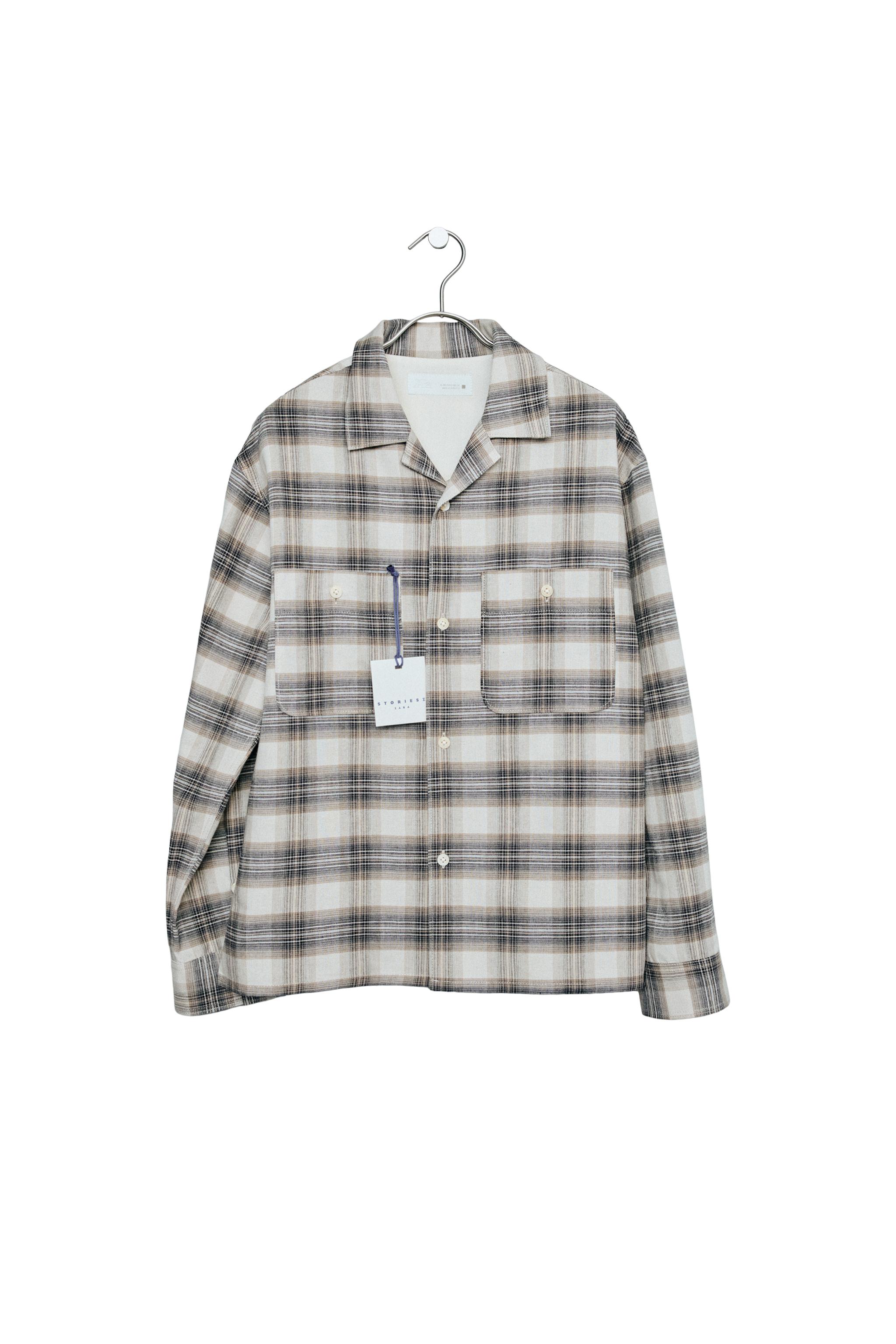 STORIESZ - CAMISA BOWLING ESTAMPADO CUADROS