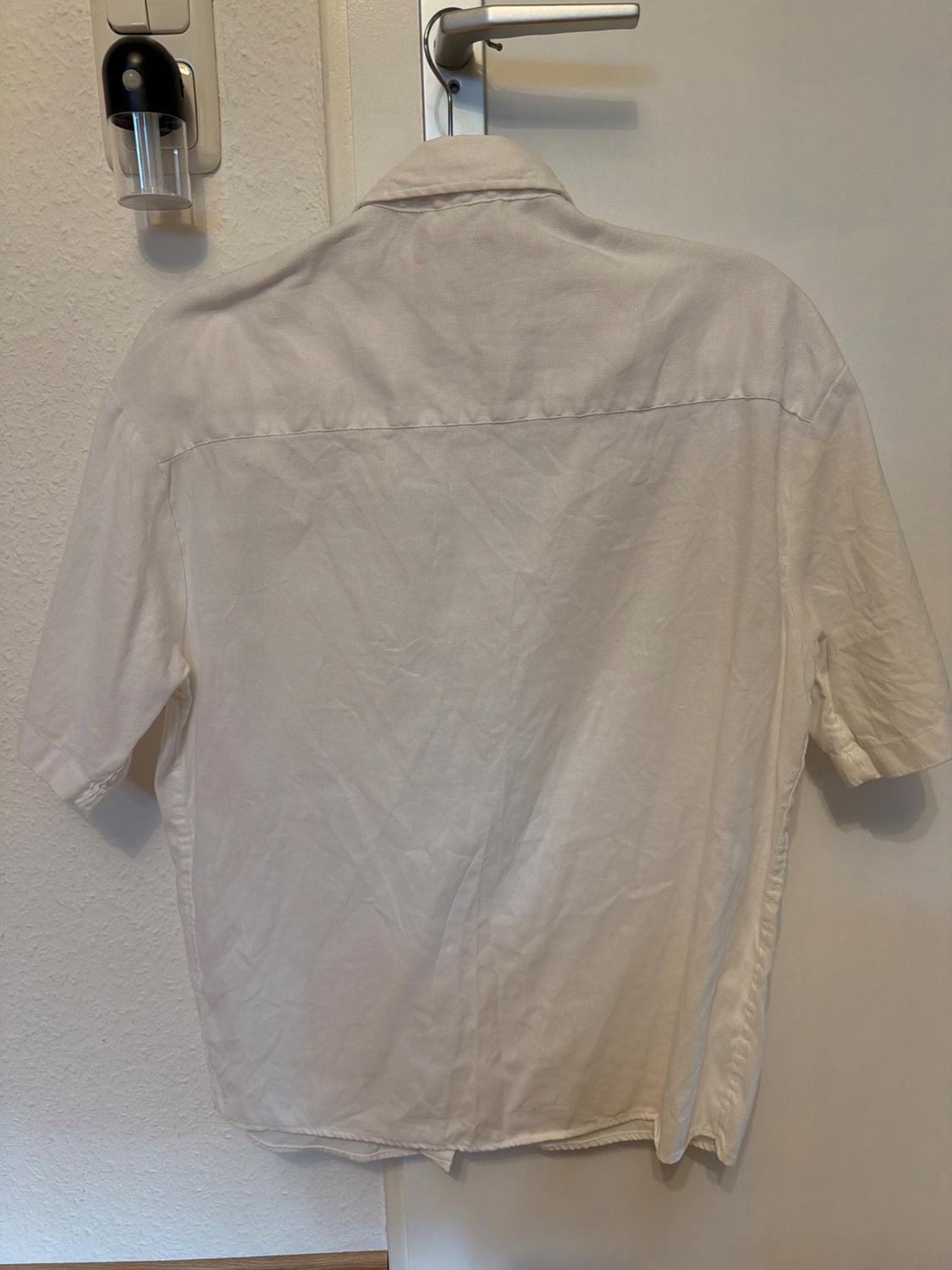LINEN - COTTON SHIRT WITH POCKETS - Image 3