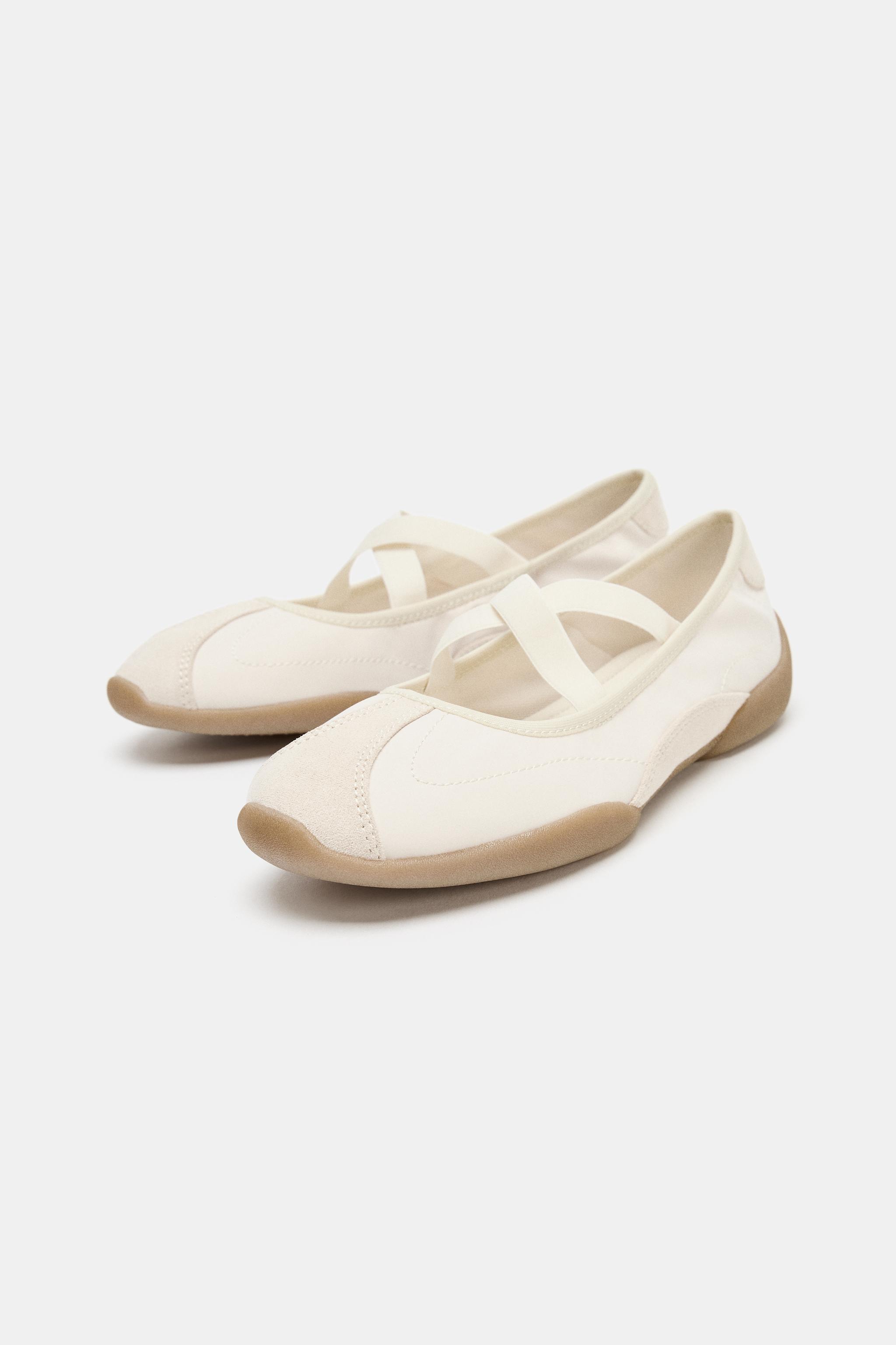 BALLERINES SPORT À BRIDES ÉLASTIQUES
