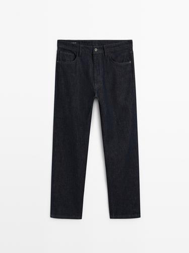 Zara Tapered fit jeans - Navy blue - Image 0