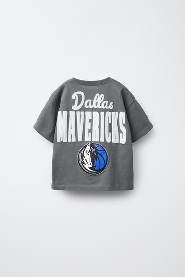 DALLAS MAVERICKS NBA T-SHIRT - Mid-grey by Zara - Image 1