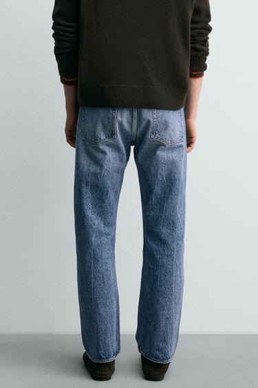 JEAN STRAIGHT FIT BOOTCUT AARON LEVINE X ZARA - Bleu moyen de Zara - Image 2