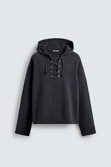 SUADOIRO ESTRUTURA CORDÓN - Gris escuro de Zara