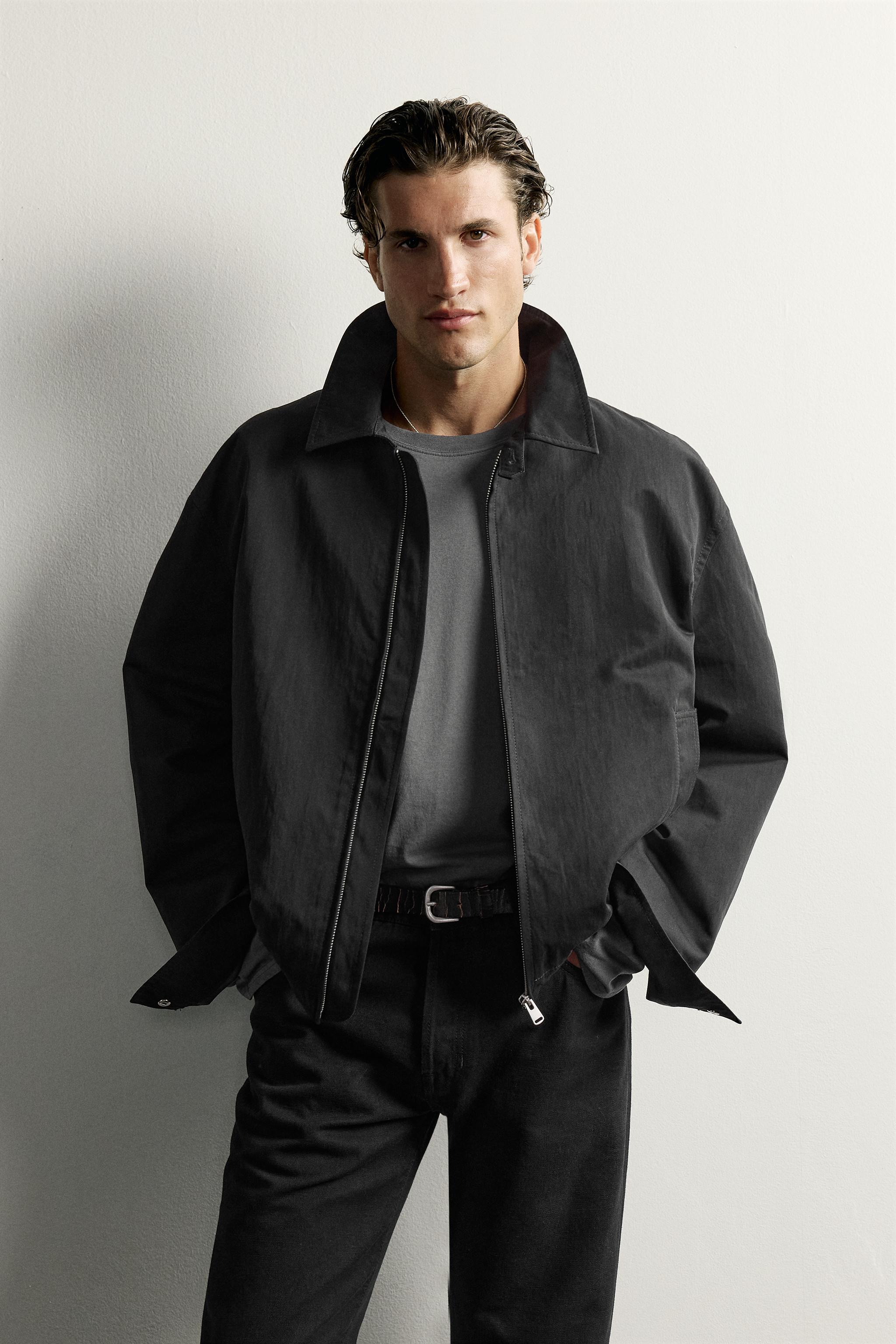 Zara REGULAR FIT PİLELİ CEKET görsel 2