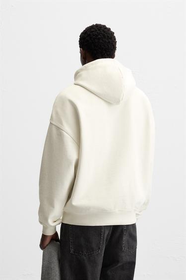 HEAVYWEIGHT HOODIE - Oyster-white by Zara - Image 2