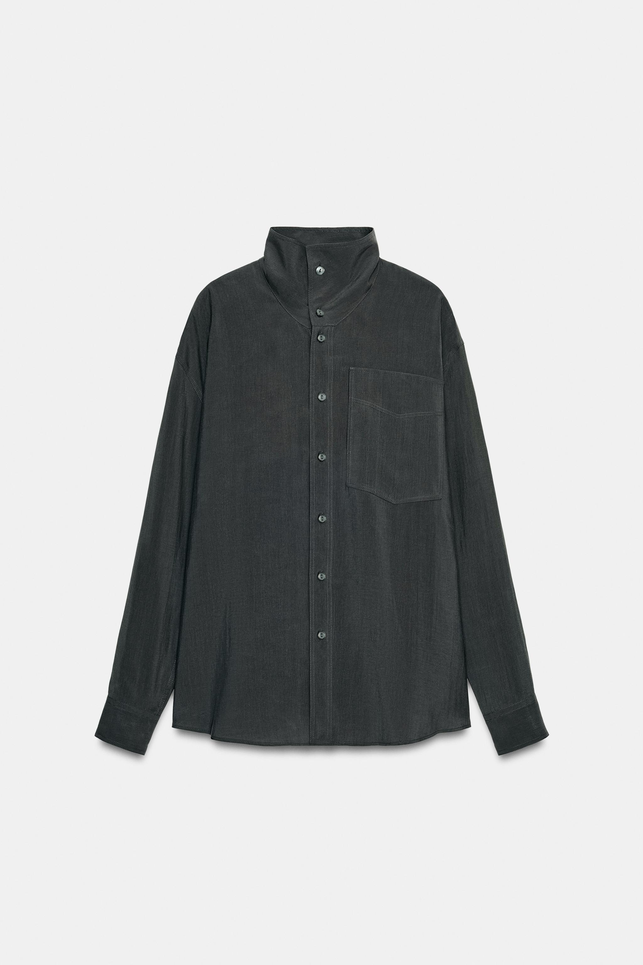 ZW COLLECTION OVERSIZED FLOWY SHIRT