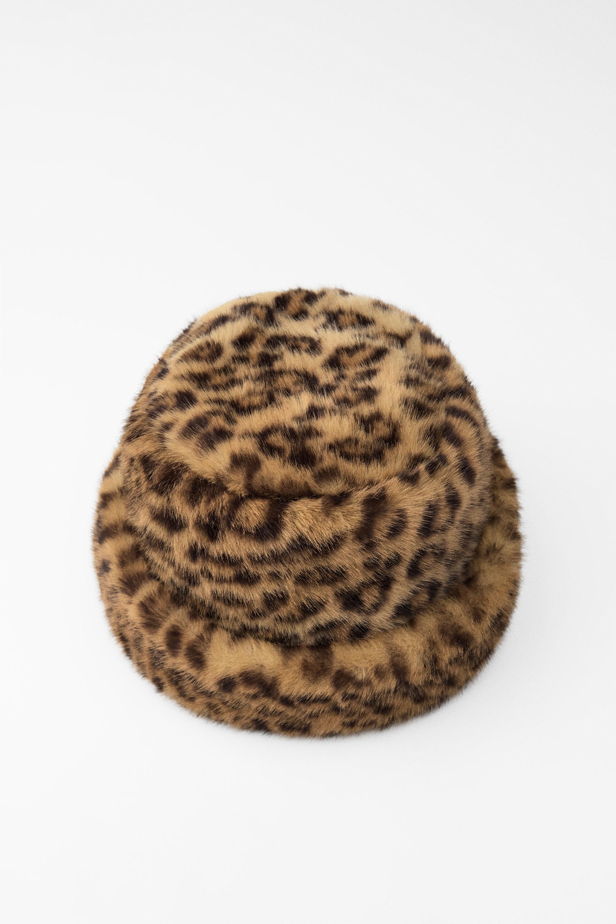 ZARA アニマル柄フェイクファーイヤーマフ 3920/052 FAUX FUR ANIMAL PRINT EAR MUFFS - Leopard | ZARA United States