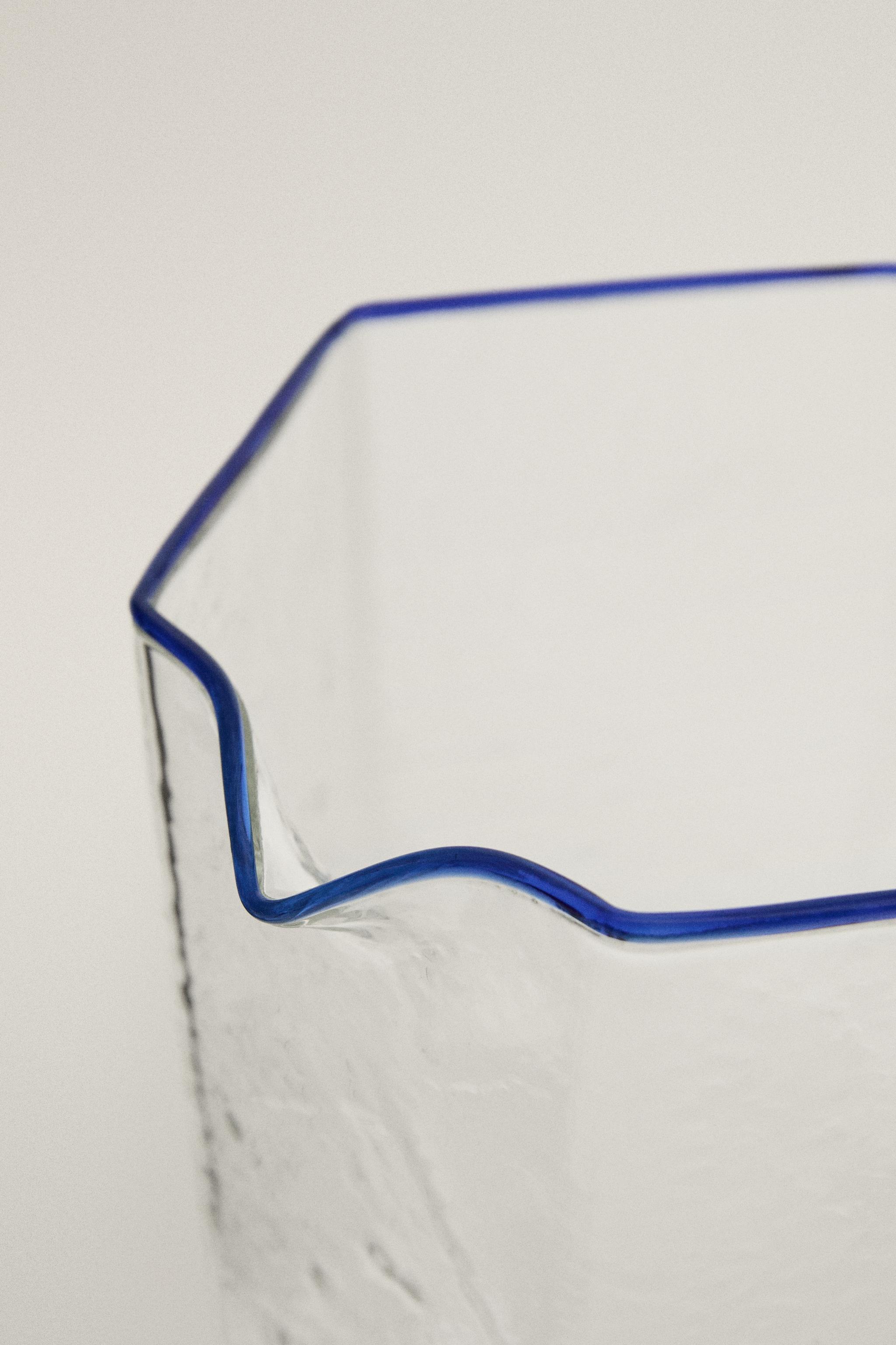 HEXAGONAL BOROSILICATE PITCHER - Blue | ZARA Canada
