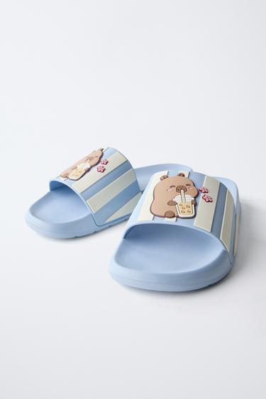 CAPIBARA CAPYFUN © SLIDE SANDALS - Blue by Zara - Image 2