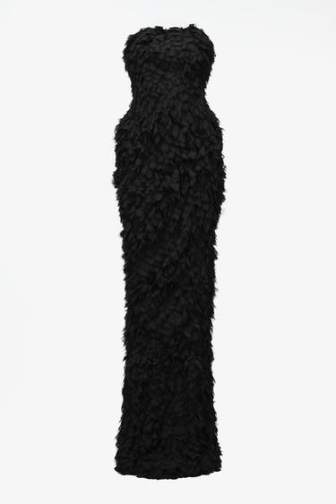 LIMITED EDITION 100% SILK DRESS — Black 1