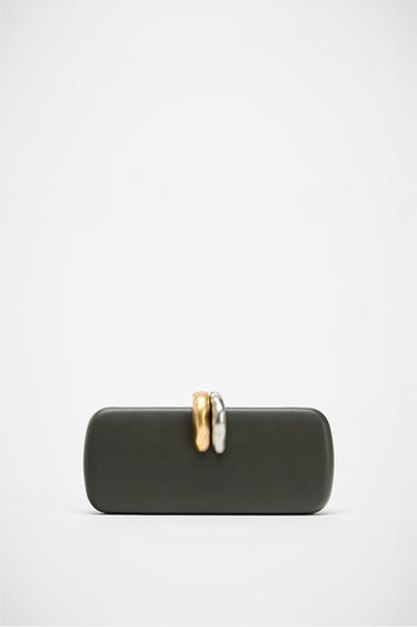 METAL DETAIL HARD CASE - Grey by Zara