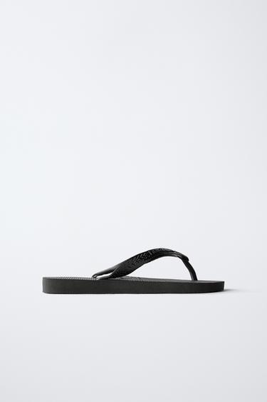 HAVAIANAS ® x ZARA POOL SANDALS - Black by Zara