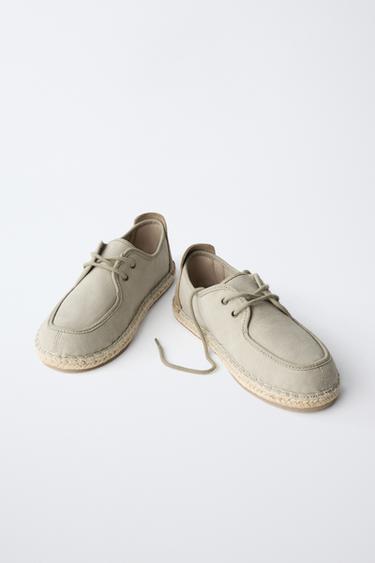 ESPADRILLES À LACETS ÉDITION LIMITÉE - Gris de Zara - Image 2