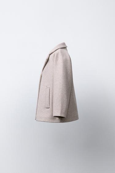 COAT - Beige by Zara - Image 2