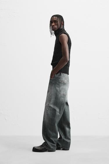 TEXTURED KNIT WAISTCOAT - LIMITED EDITION - Black by Zara - Image 3
