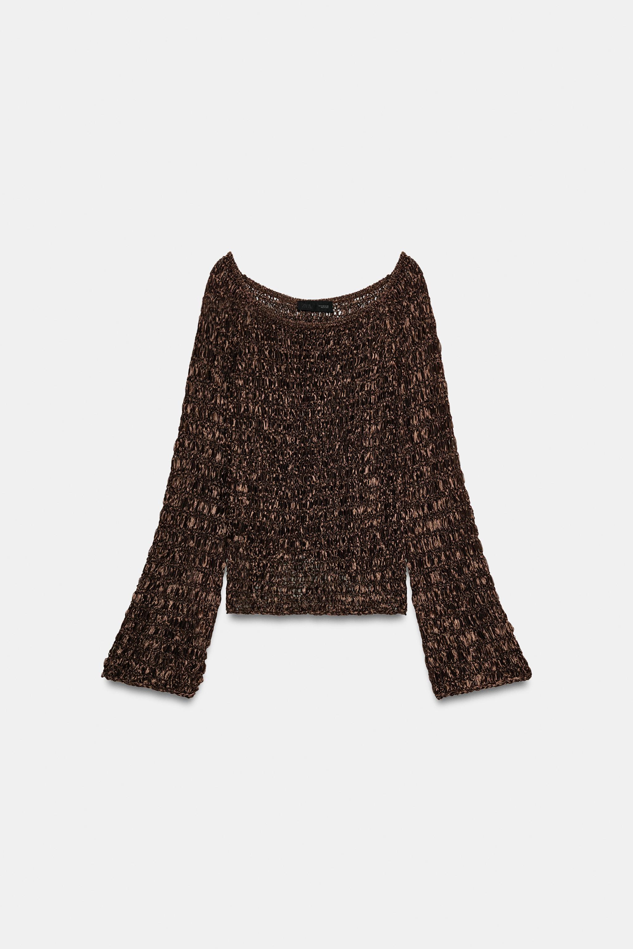 BOAT NECK KNIT JUMPER
