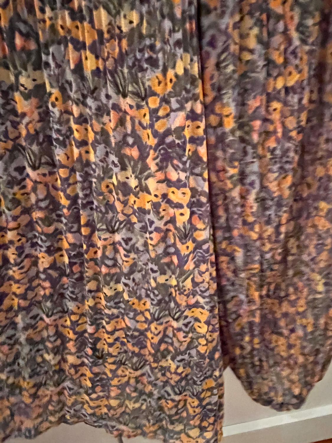 PRINTED BLOUSE WITH PLEATS - Image 6