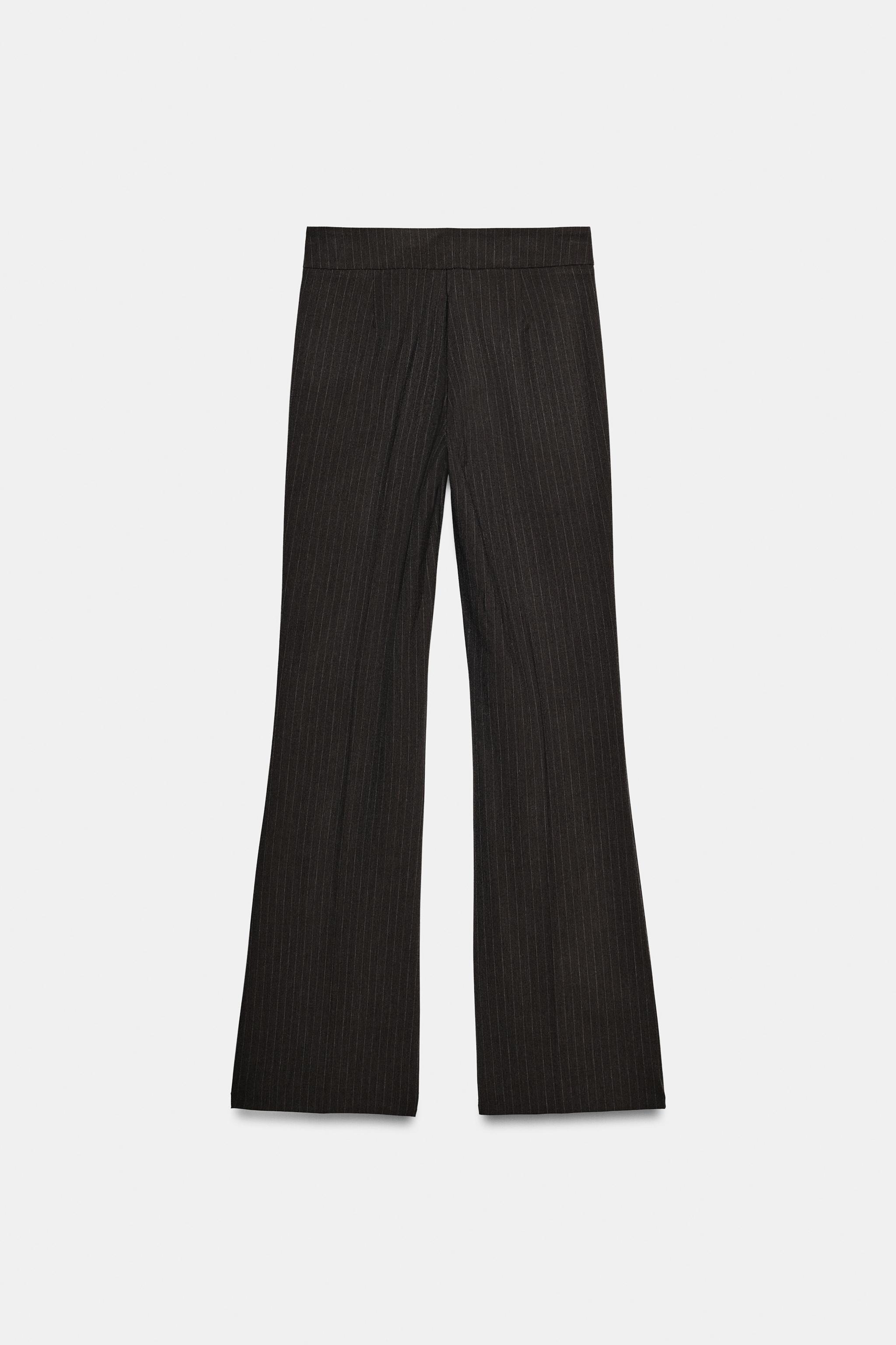 BUCKLE FLARE PANTS