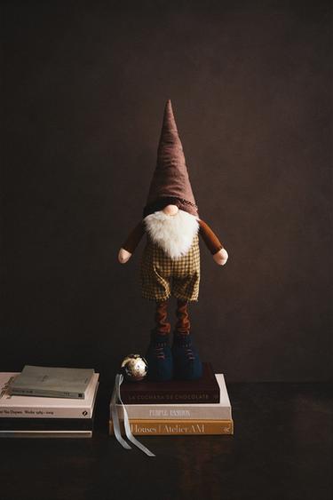 DÉCO GNOME BARBE NOËL - Marron de Zara - Image 4