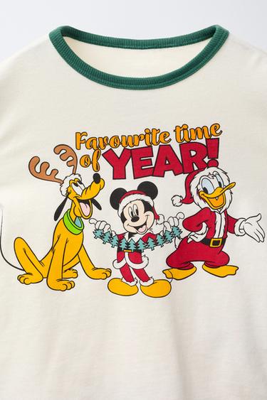 2-6 ANS/ PYJAMA IMPRIMÉ MICKEY MOUSE ET SES AMIS © DISNEY<br/> - Vert de Zara - Image 5