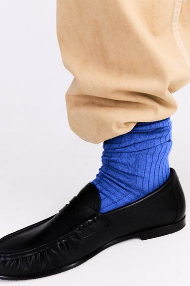 DRESS PENNY LOAFERS - Black by Zara