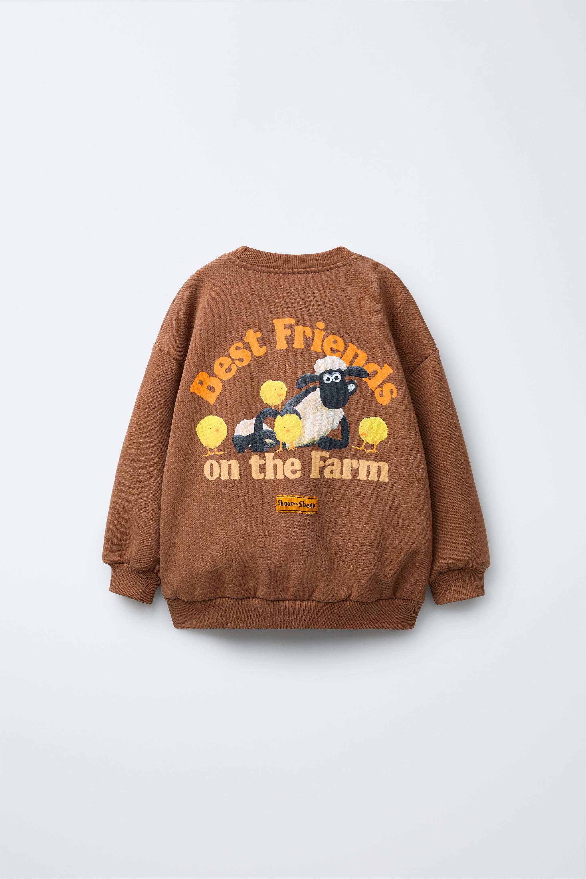 SHAUN THE SHEEP ™ SWEATSHIRT - Light brown | ZARA United Kingdom