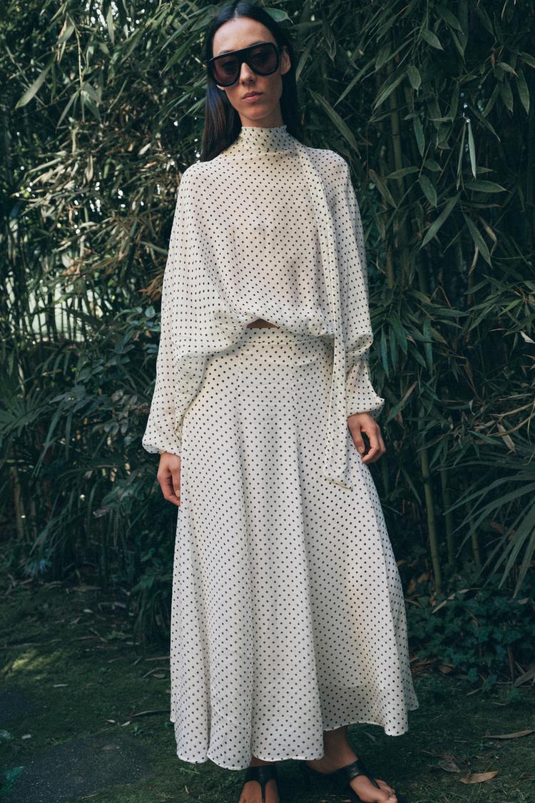 ZW COLLECTION MİDİ PUANTİYE ETEK