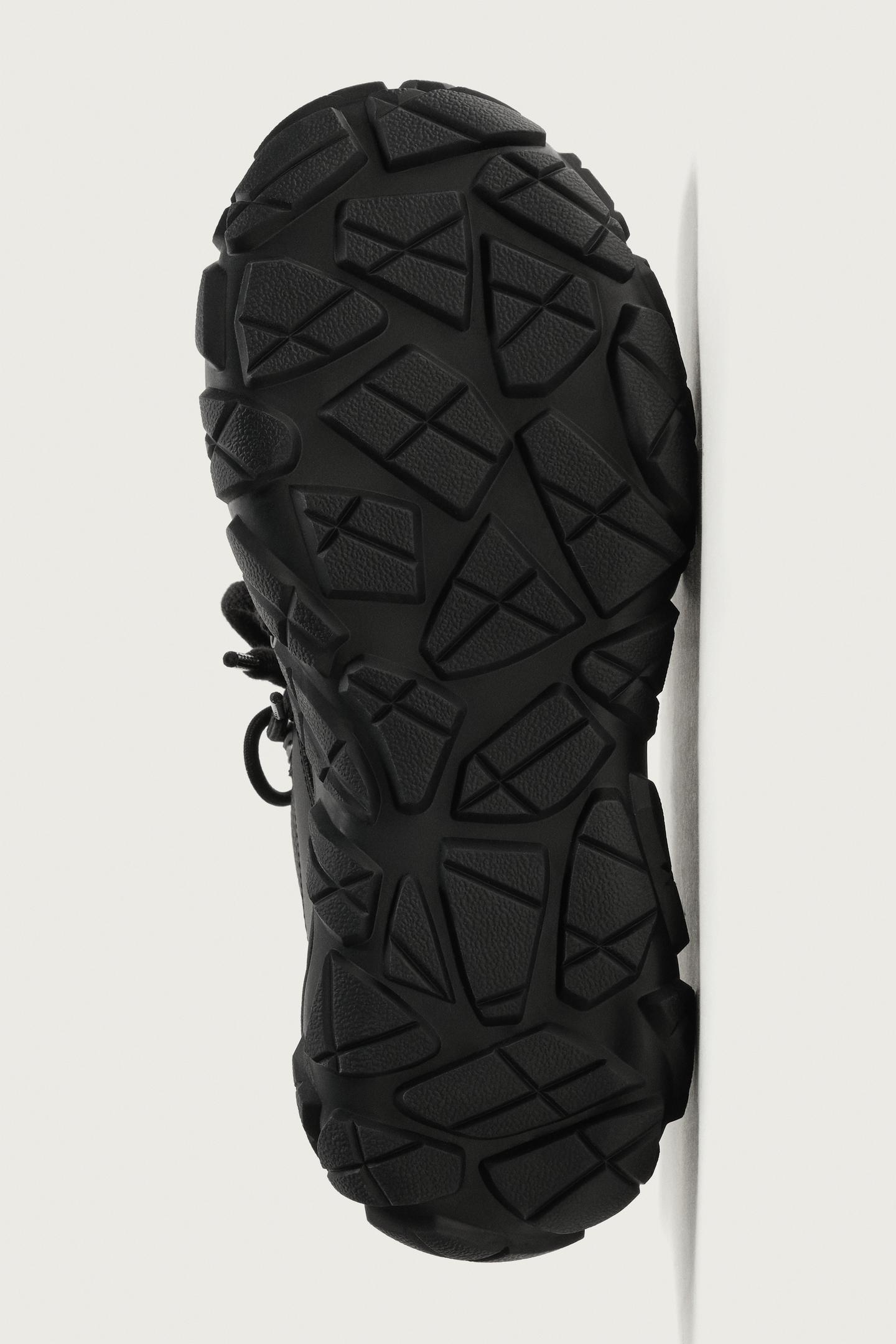 Мужские кроссовки Zara Chunky Sole, цвет: Чёрный — фото 7