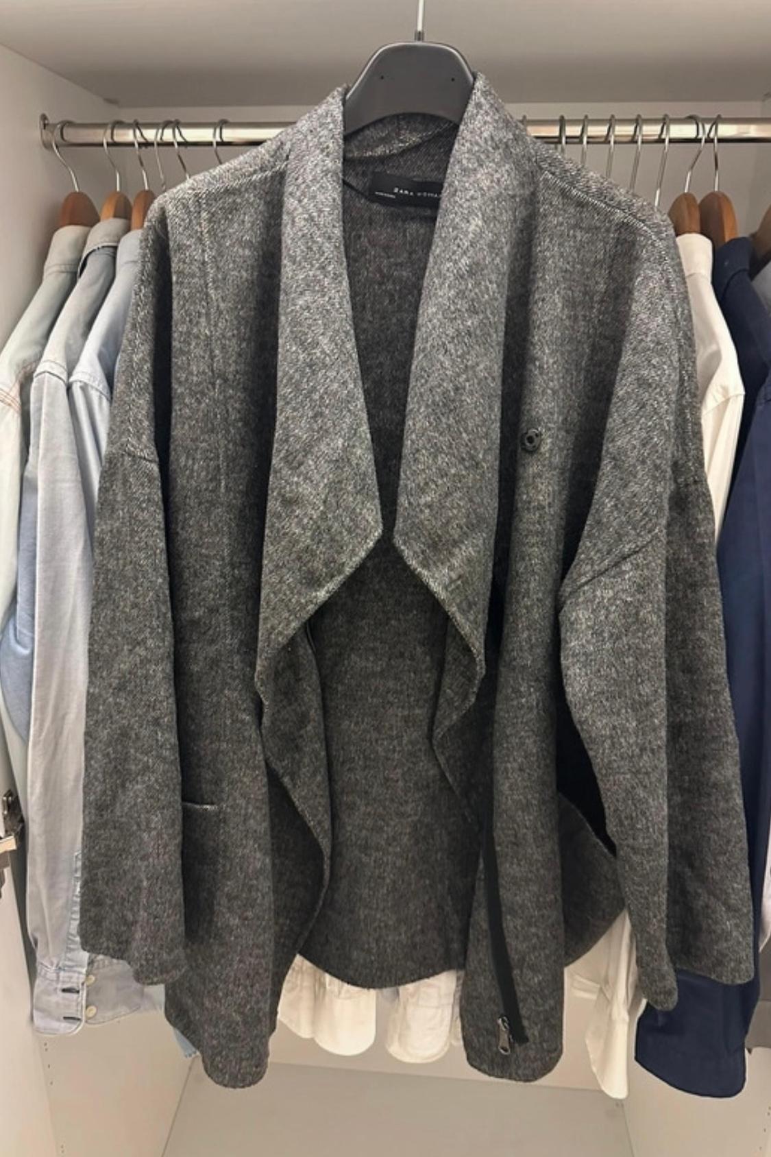 KNIT OVERSIZE COAT - LIMITED EDITION