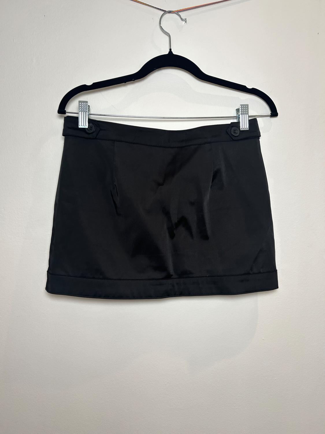 SATIN EFFECT MINI SKIRT - Image 5